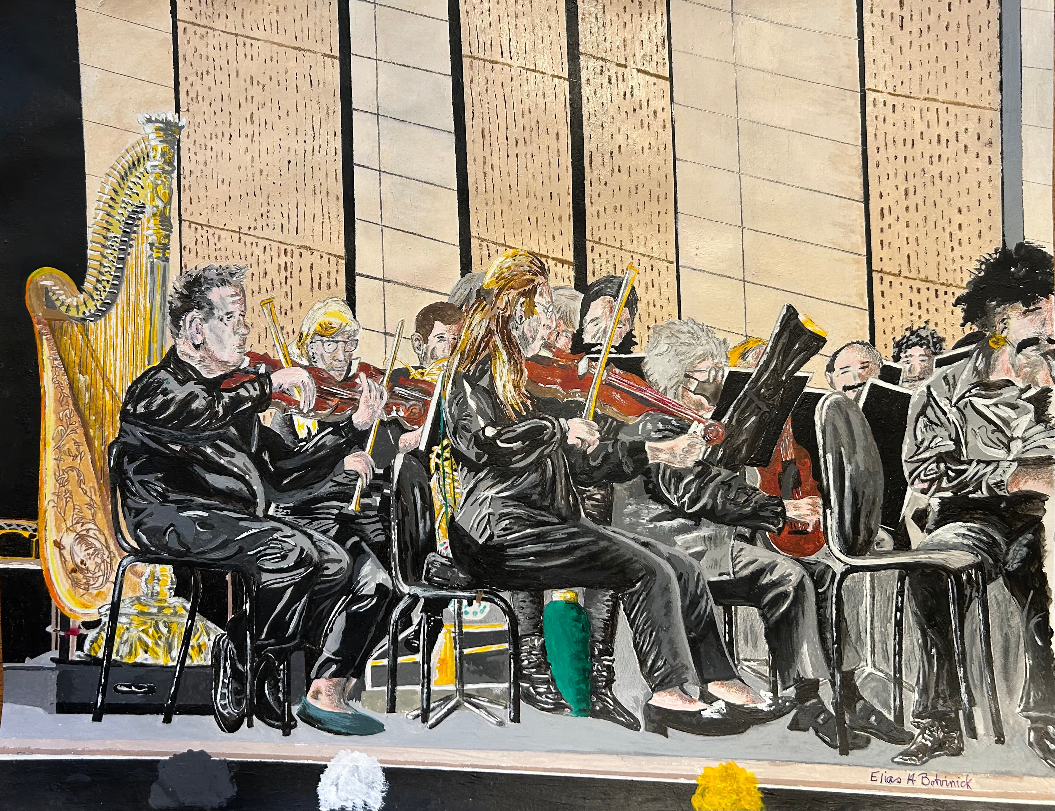 Symphony With Water Bottle